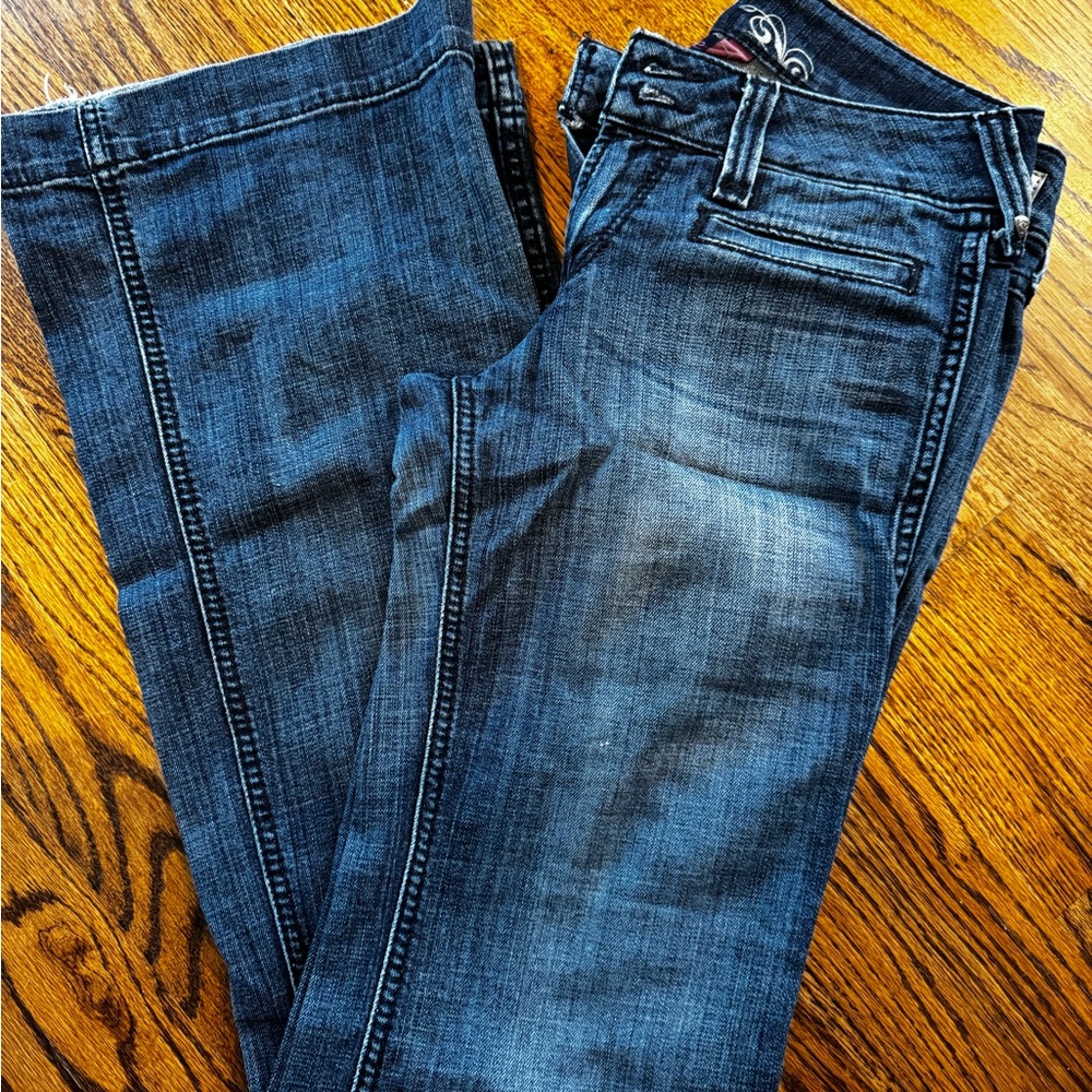 Ariat Women's Flare Jeans - Dark Blue